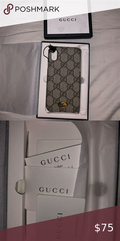 gucci case iphone x|authentic gucci phone case.